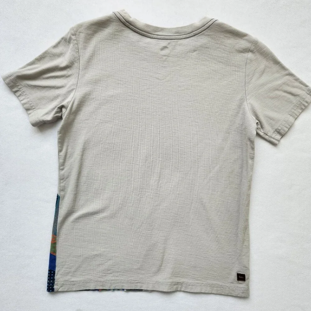Tea Collection Boys Tee Short Sleeve Bull Horns Colorful Comfy Cozy Soft Size 10 - Picture 2 of 11
